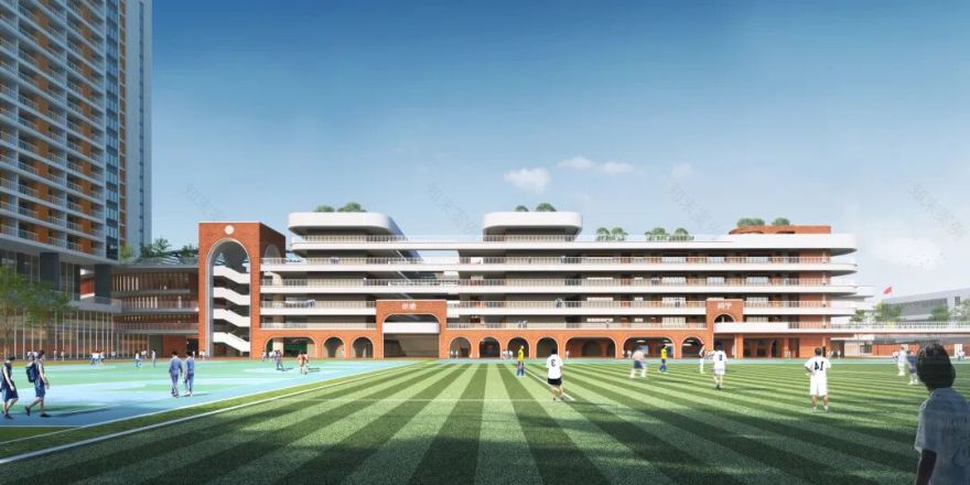 东莞滨海湾未来学校高中校区丨中国东莞丨奥意建筑-19
