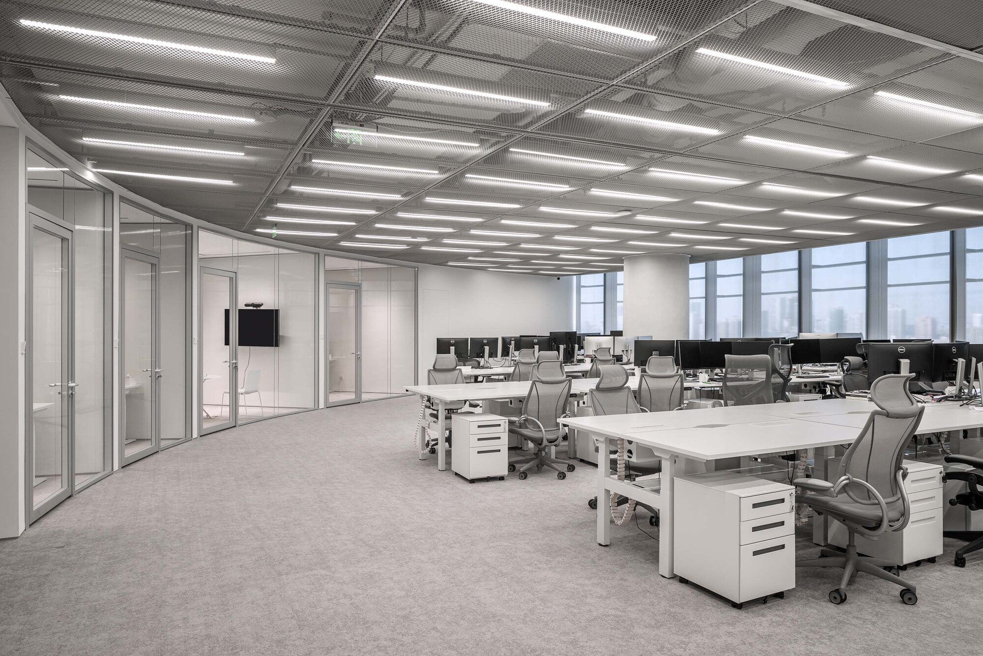 光办公室的绕组框架丨中国上海丨HCCH Studio-32