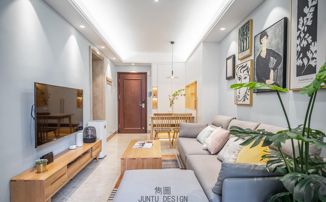 广州市祈福缤纷汇 55㎡甘小姐宅设计-4