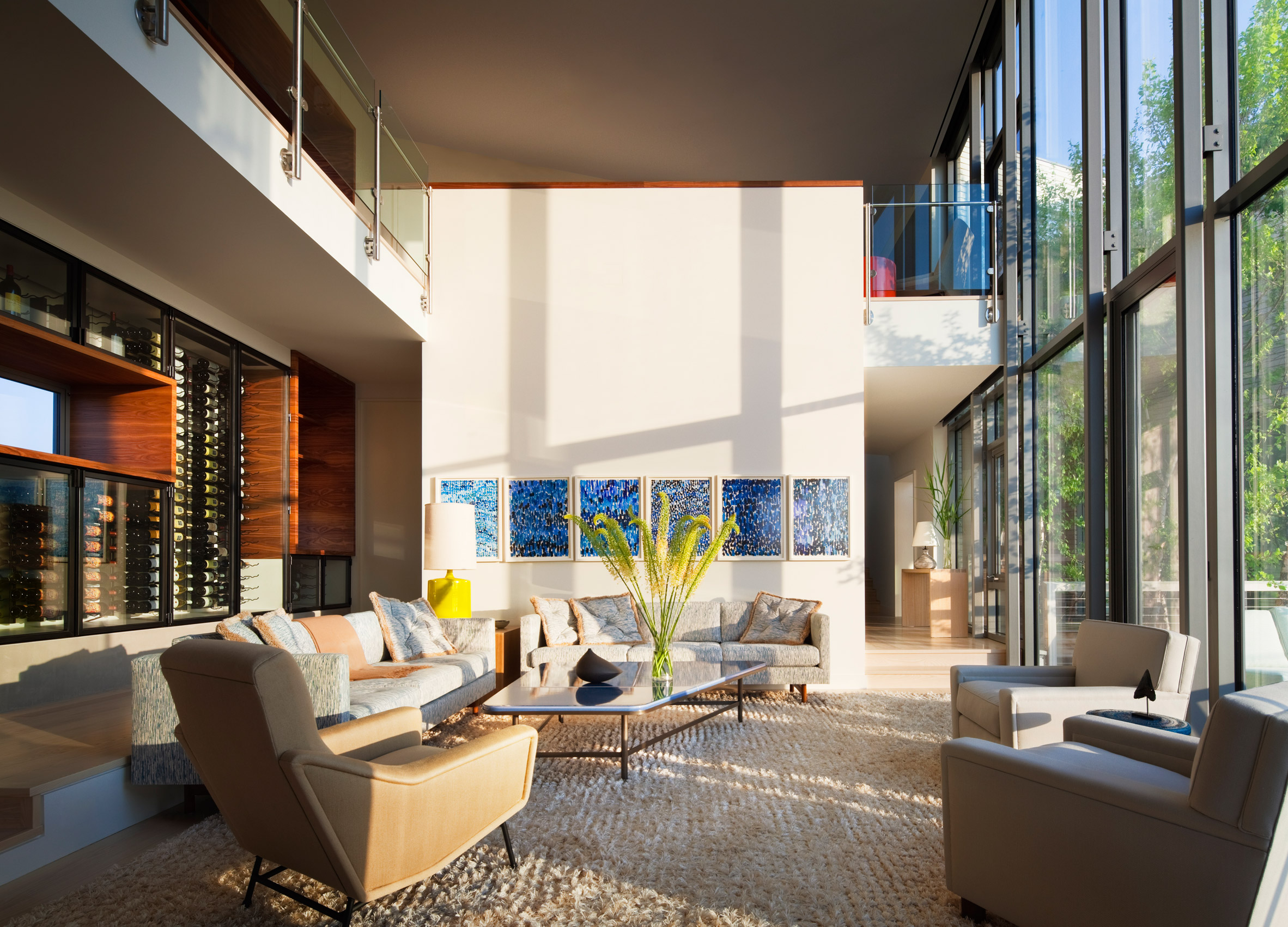 Leroy Street Studio lifts Hamptons house above the water on stilts-11