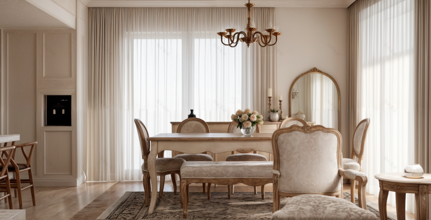 Classic open space reception-18