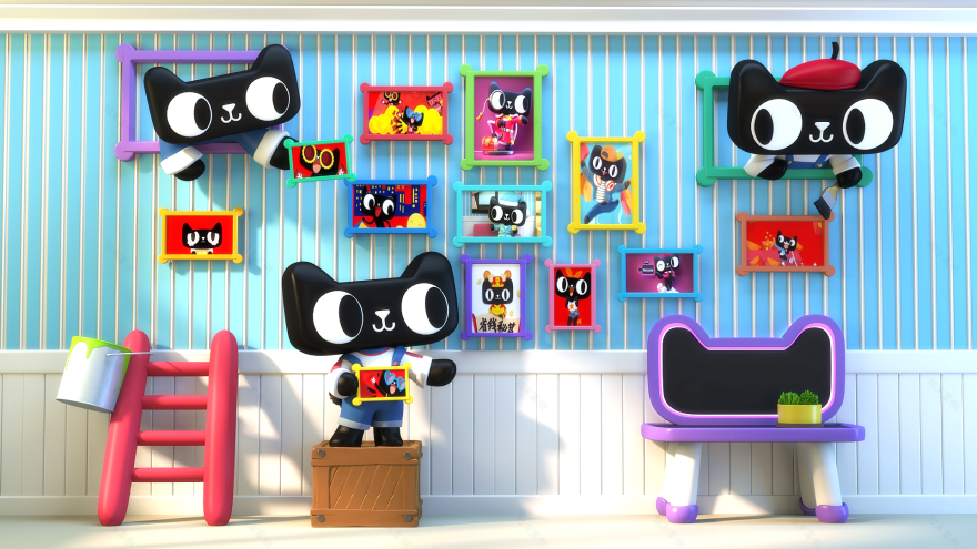 天猫 IP 大作战 - 喵星人来袭,创意衍生品收藏馆-18