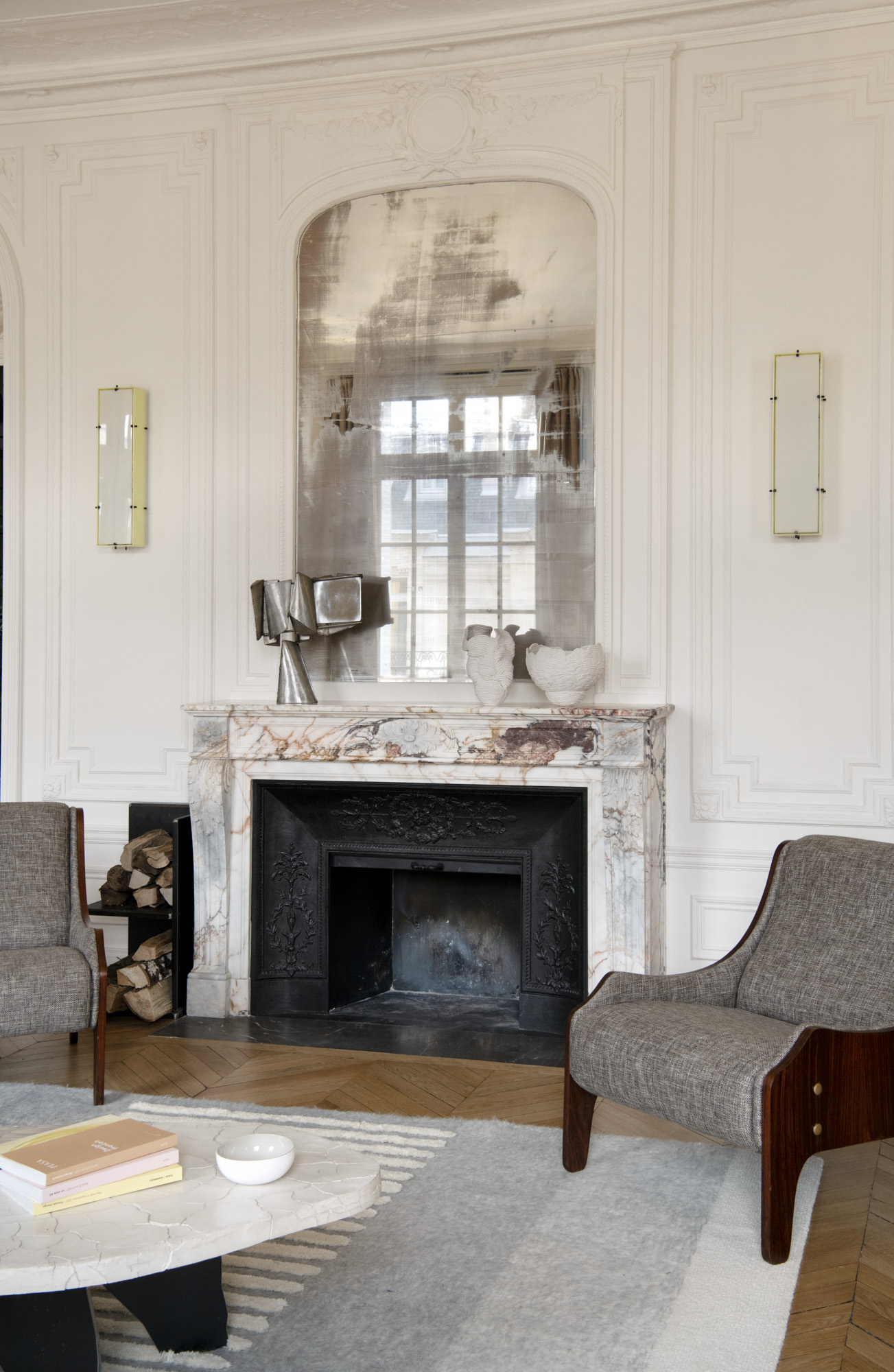 巴黎豪斯曼公寓室内设计丨法国巴黎丨Sandra Benhamou-4