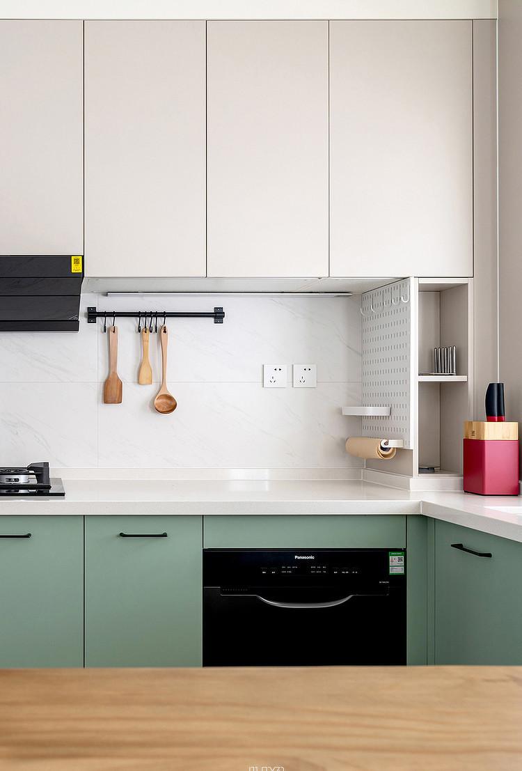 89㎡复古原木风，厨房打开秒变社交领域-27