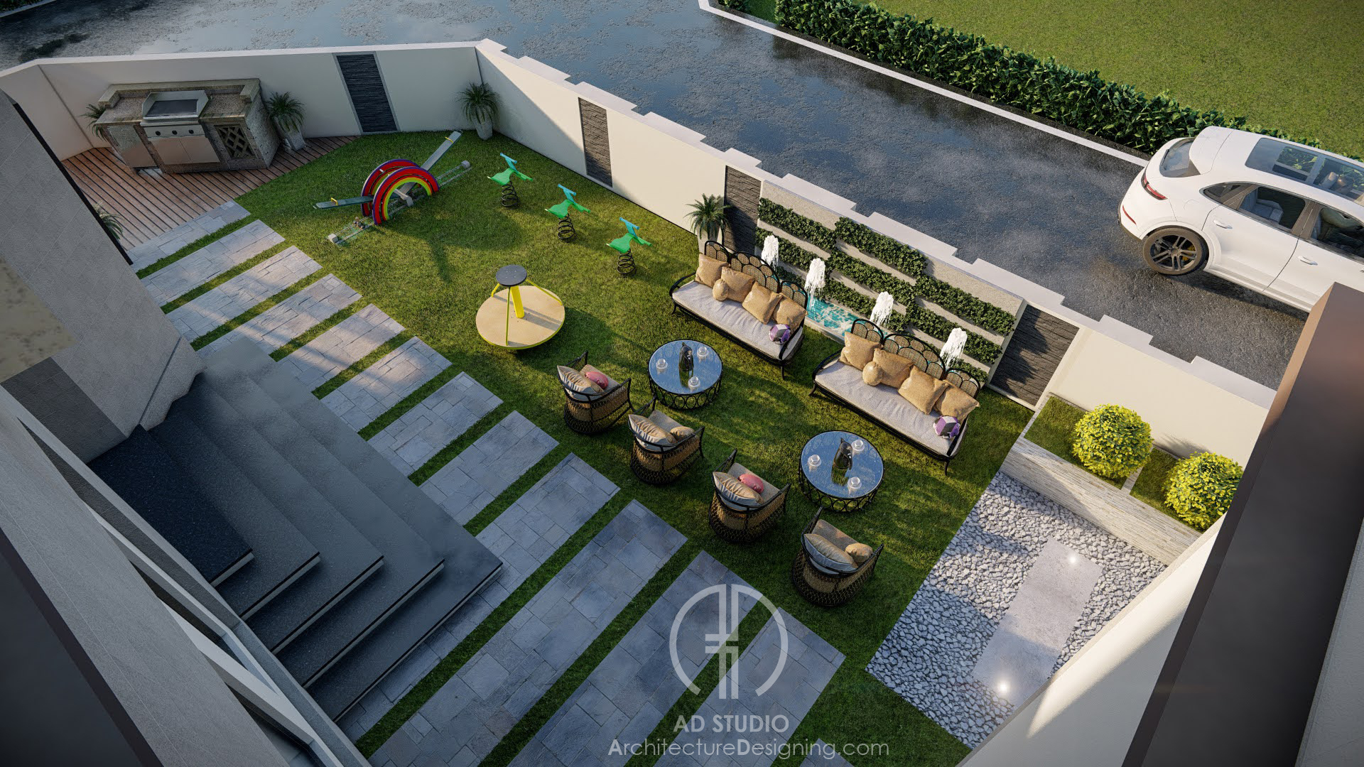 阿曼现代建筑与景观设计丨AD Studio-9