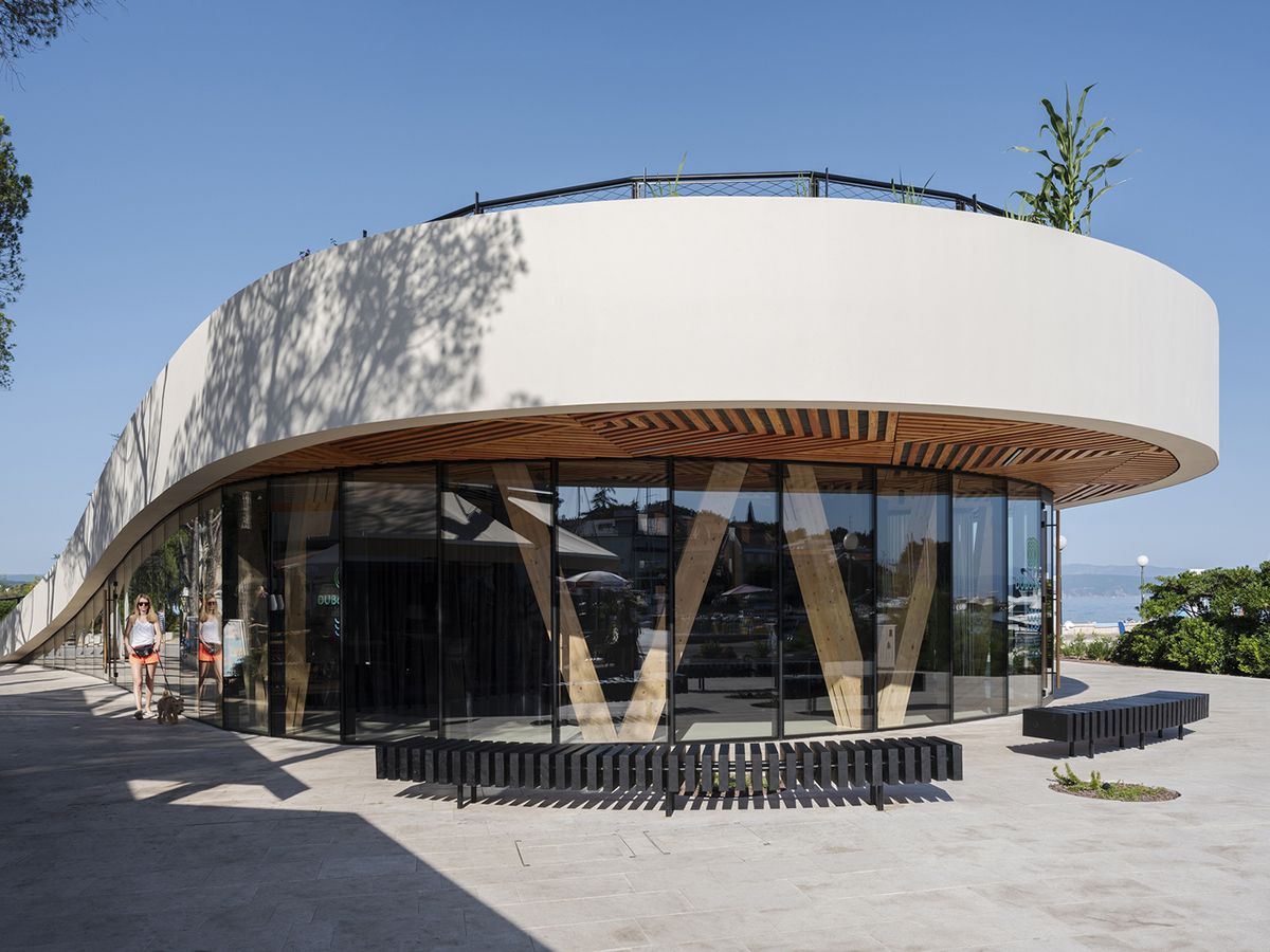 克罗地亚 DUBoak 海洋文化中心,绿色环保,人文与自然的和谐交融-1