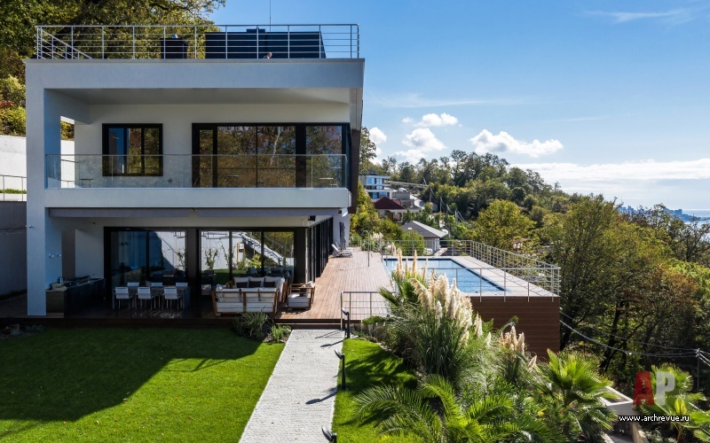 现代黑海边别墅（Дом с мужским характером）丨俄罗斯丨Паунич Елена,Палкина Екатерина-12