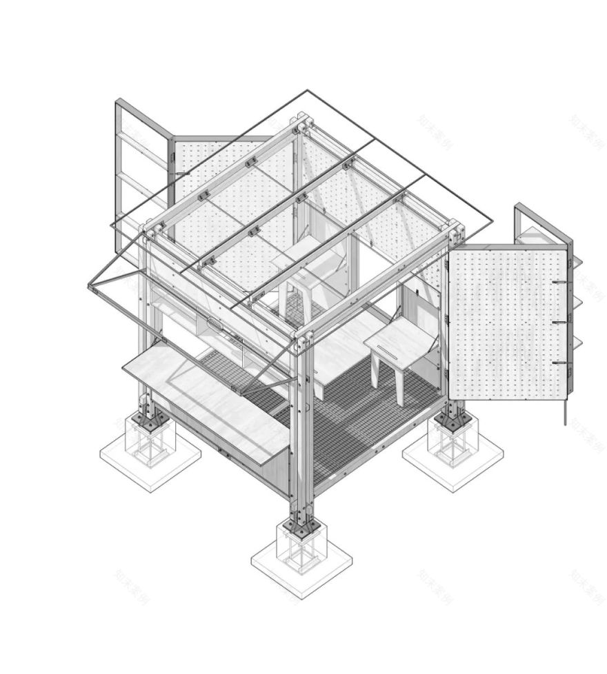 乡村振兴流动工作舱·新型竹构空间装置丨中国南平丨南京大学建筑与城市规划学院-3