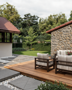 Tranquil Garden Villa l 3D Exterior Visualization