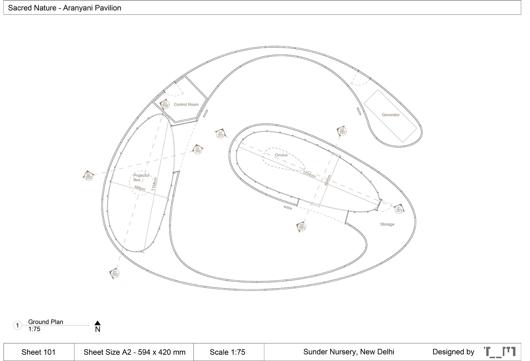 阿兰雅尼展亭，印度 /  T__M.space-40