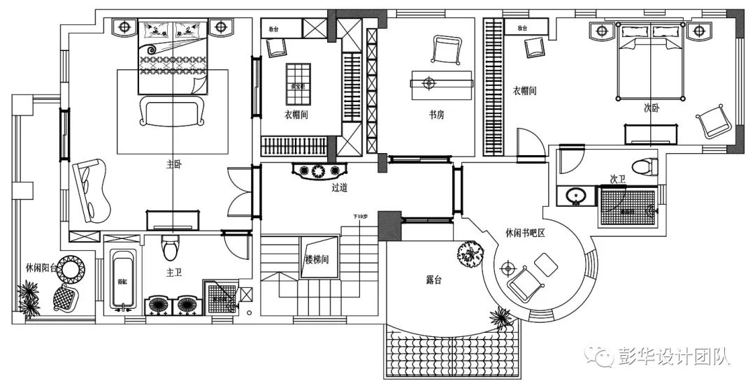 坡岭顿现代美式别墅丨中国重庆丨彭华设计团队-64