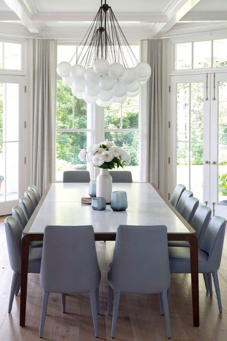 纽约汉普顿度假别墅，打造清新海洋风-88