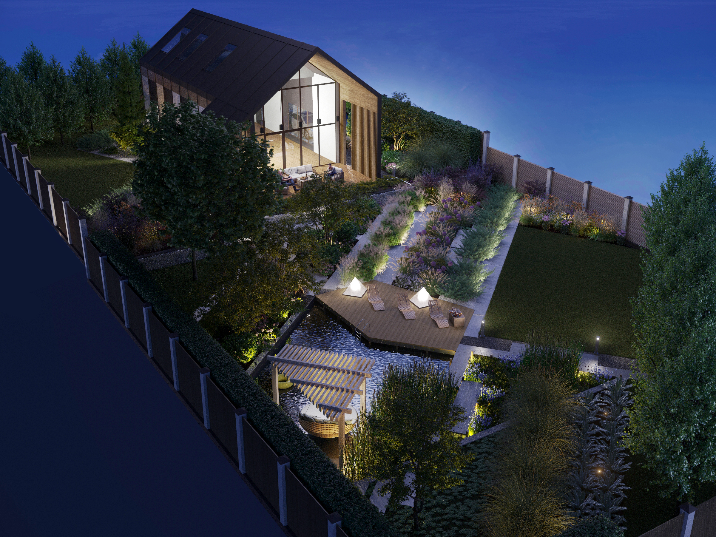 庭院景观设计丨ArtFlora 景观公司-4