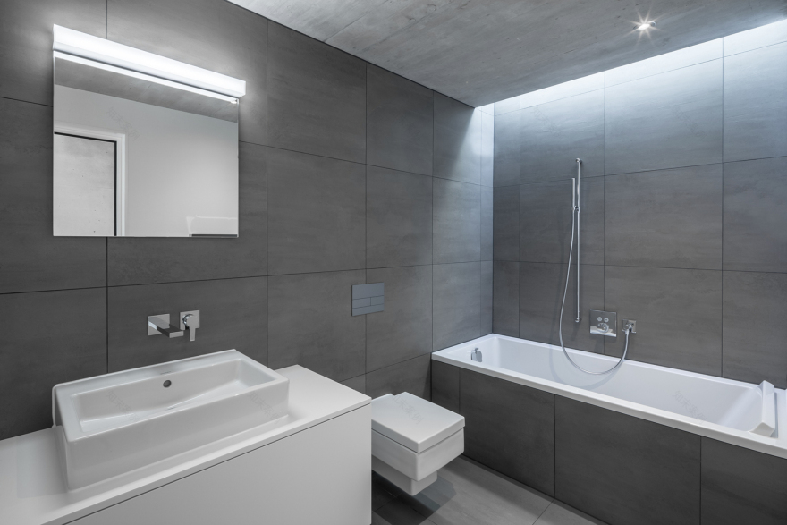 瑞士山坡上的 L 形家庭住宅-41