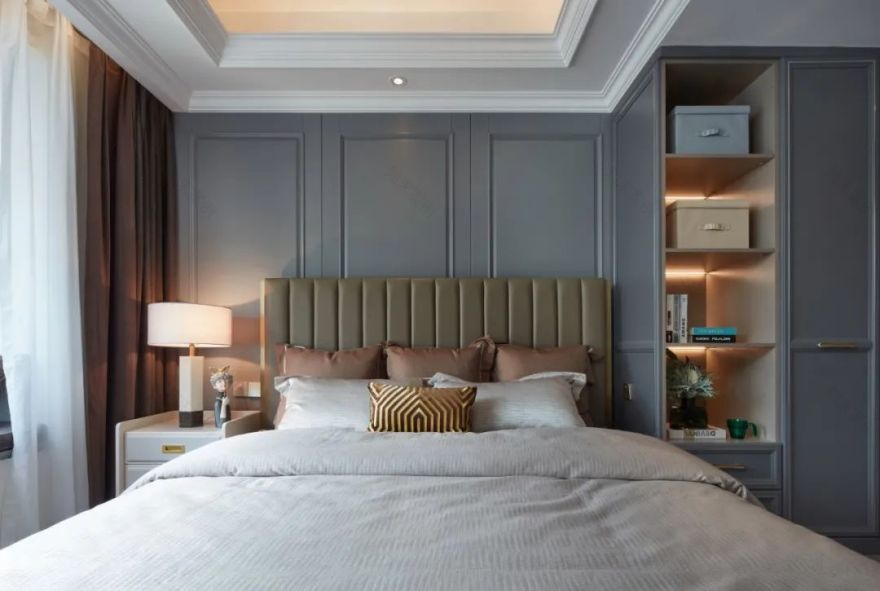 蓝色多瑙河恋曲 · 南宁四房两厅优雅空间设计丨中国南宁丨柒颜设计-59