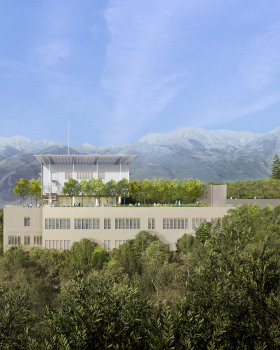 希腊新建自然主题医院，仁佐·皮亚诺打造绿色医疗空间