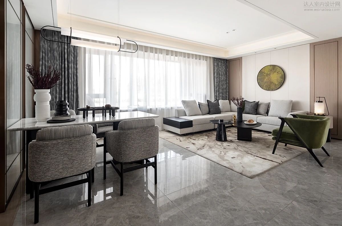  观致设计丨奥园湖州道场乡营销中心与样板间 室内设计 丨中国浙江-31