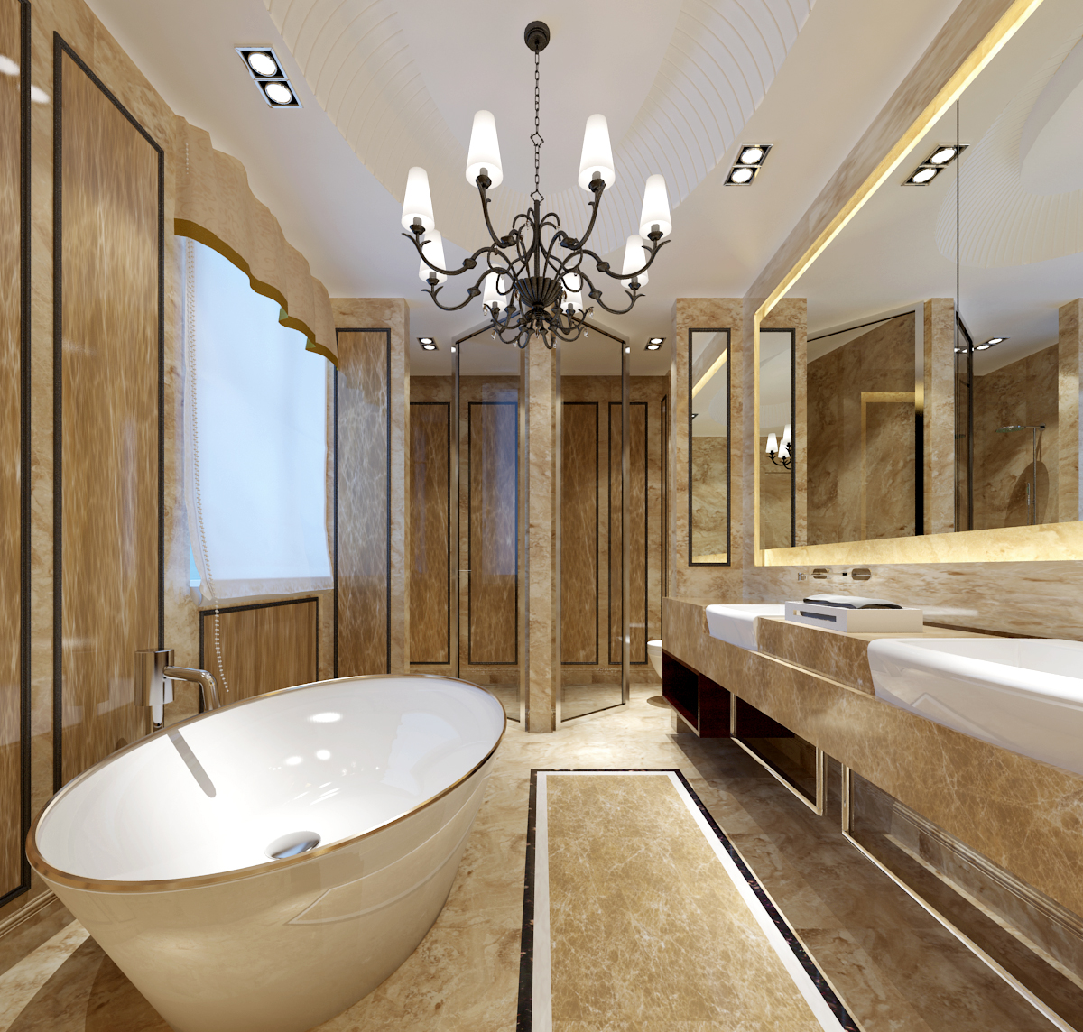 保定红山庄园别墅会所设计-6