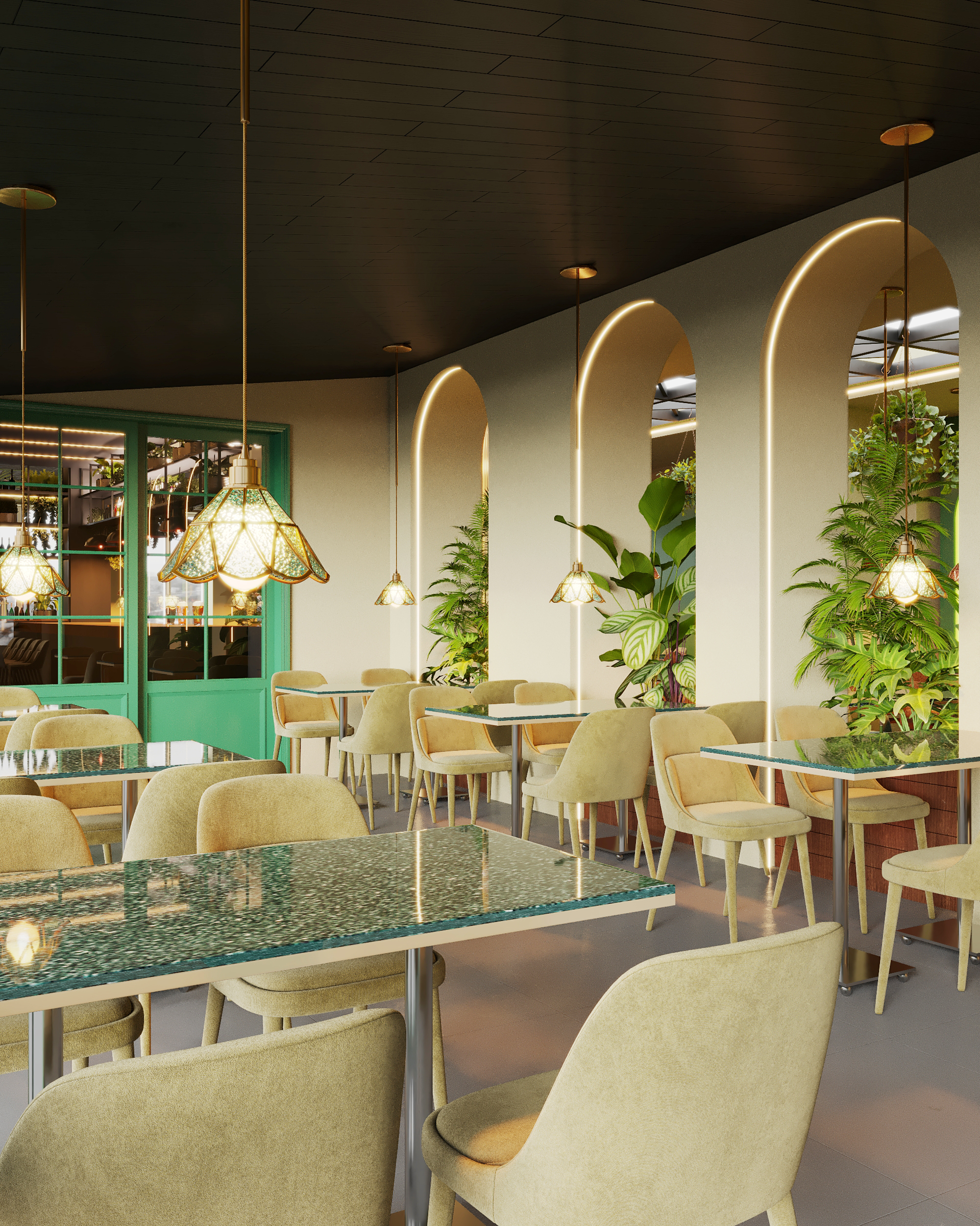 丹麦清吧餐厅项目设计表现-7