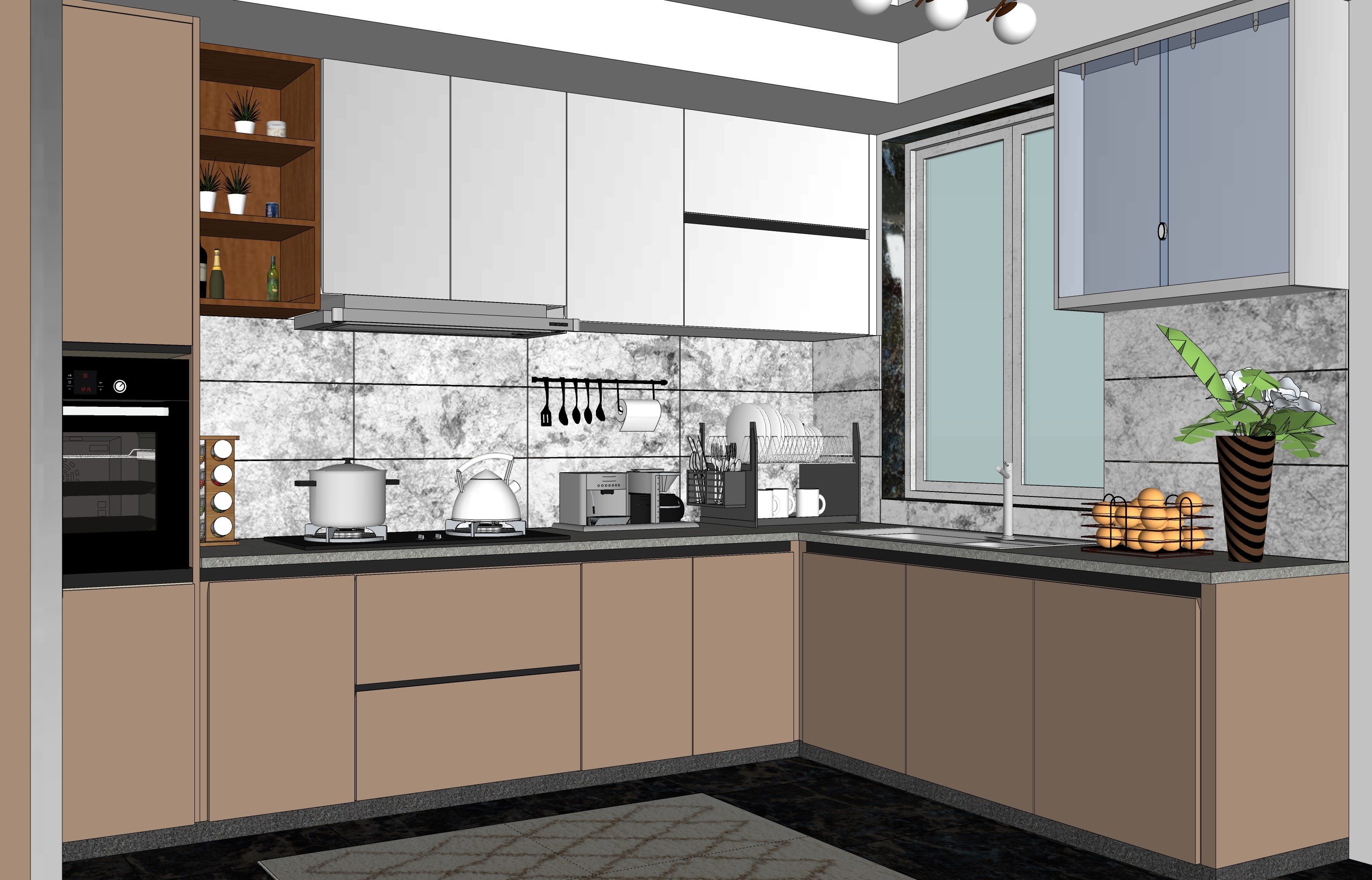 KITCHEN SKETCHUP-1