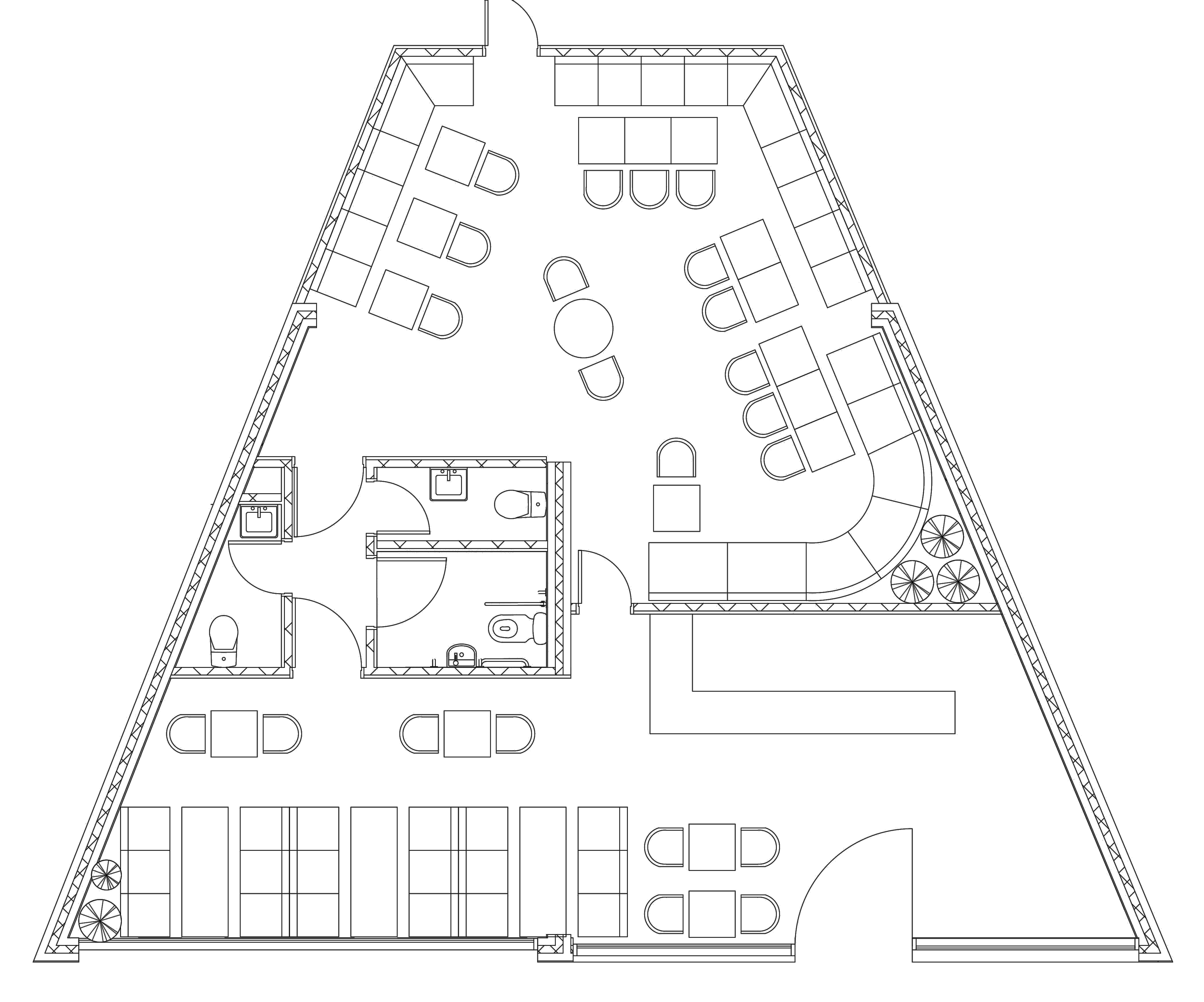 英国小型咖啡店设计-9