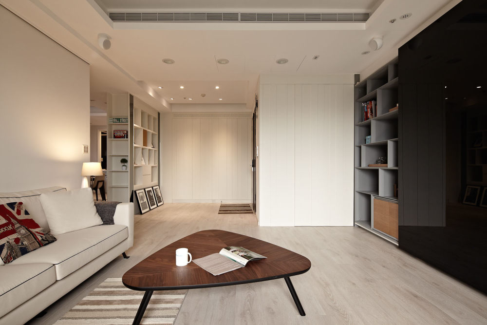“Sun from the West Coast” Contemporary Apartment in Taipei by Alfonso Ideas    .-4