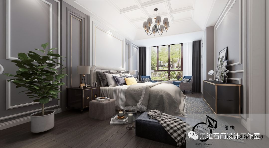 三代同堂共享天伦,美式轻奢幸福之家-38