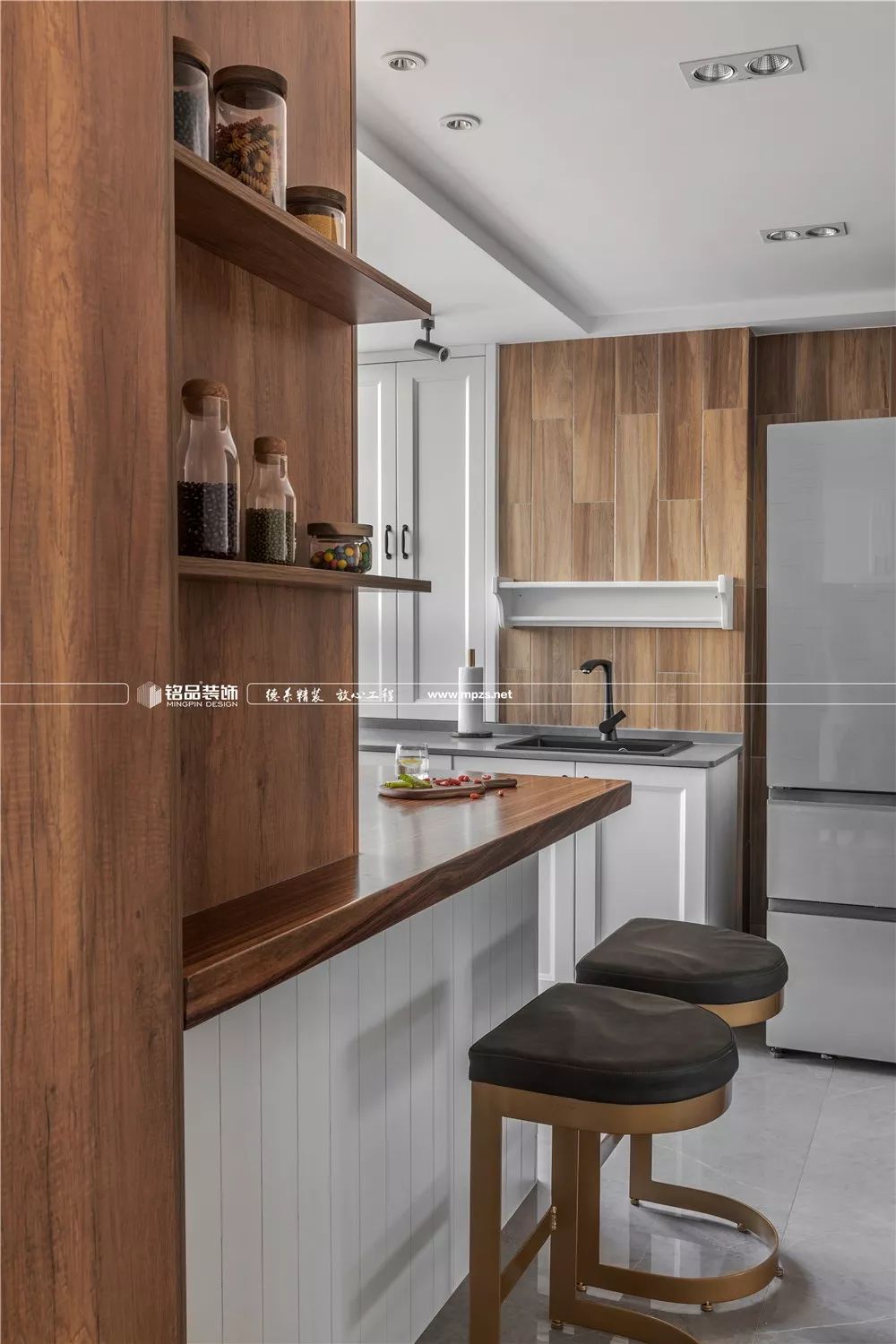 轻奢美式 166²大平层，优雅高级灰的时尚演绎-21