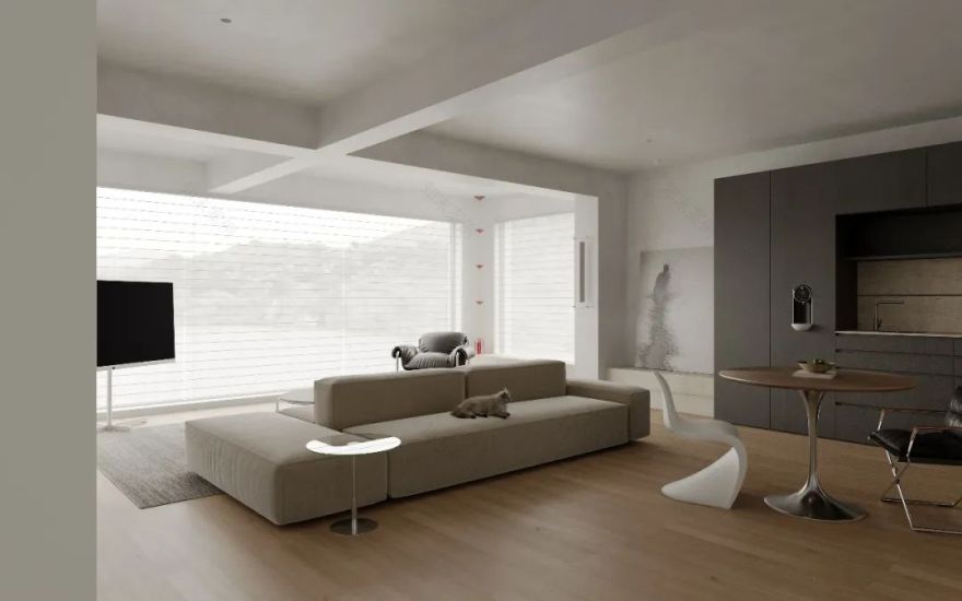 觅安 · 广西四室住宅设计丨中国广西丨隅间空间设计工作室-47