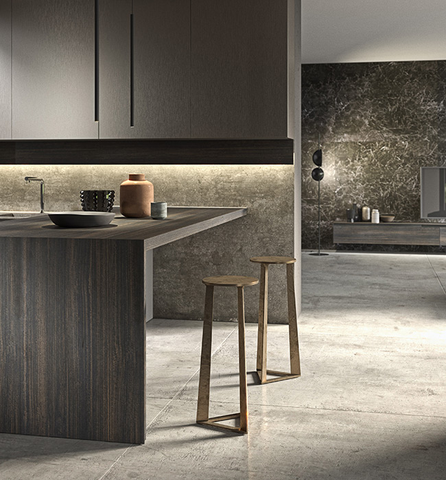 TWENTY - дизайнерская кухня италия с островом | Modulnova Cucine-1