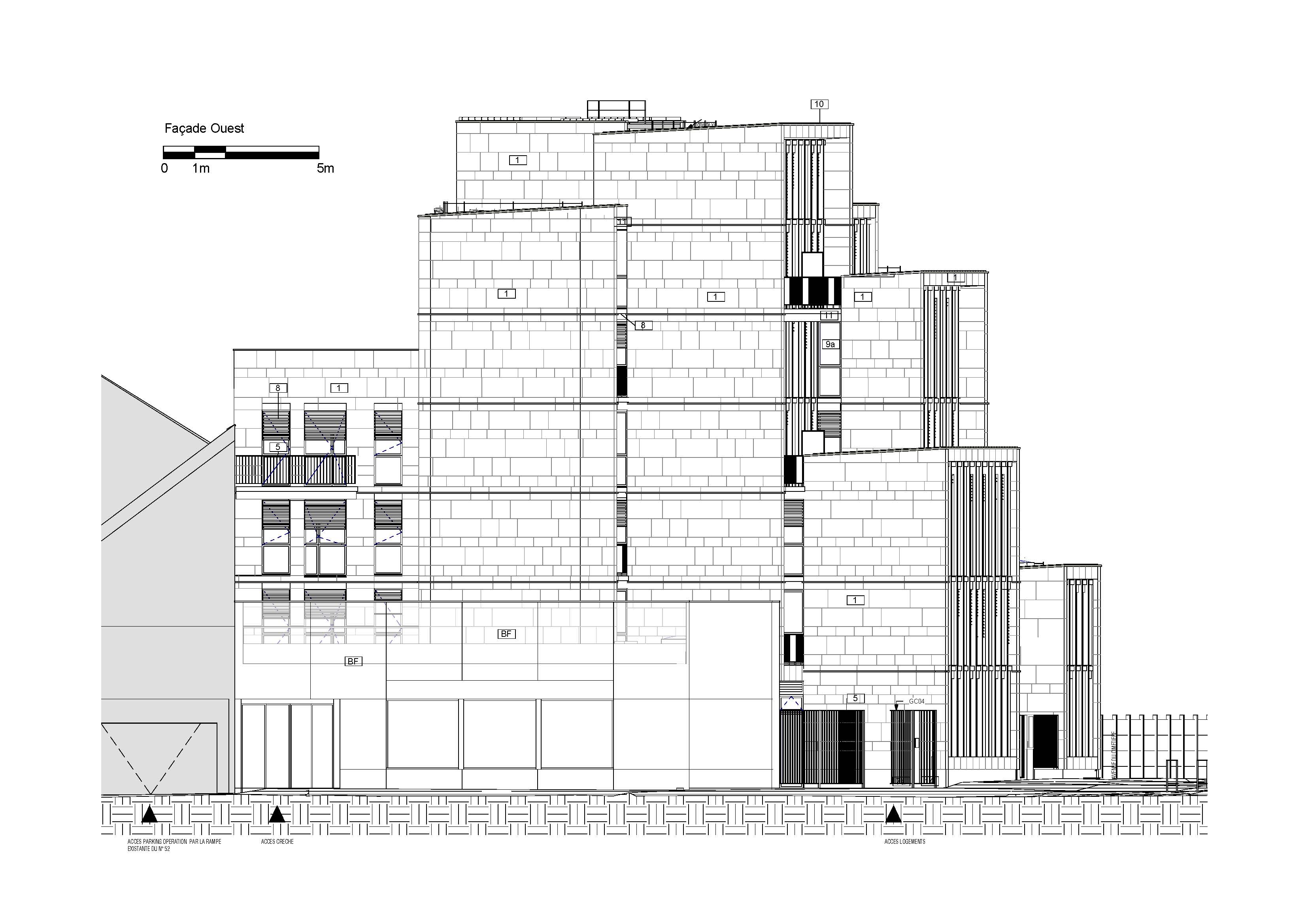 巴黎“蓝色屋顶”木结构住宅楼-33