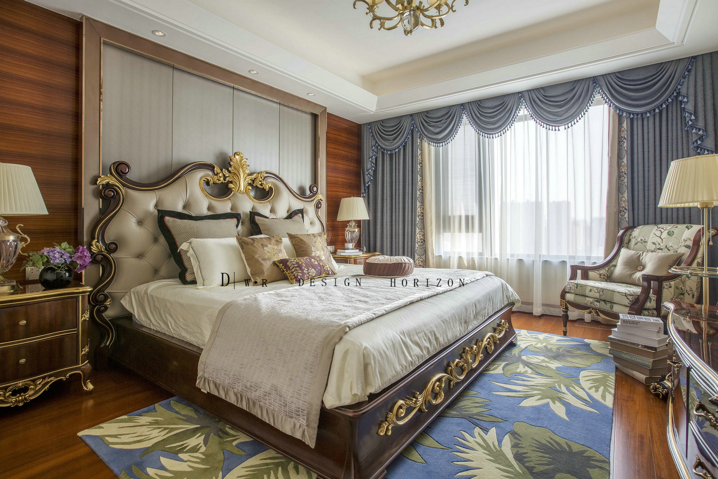 董婉荣设计 · 宁波南塘 · 英式新古典的奢华与中式情怀-32