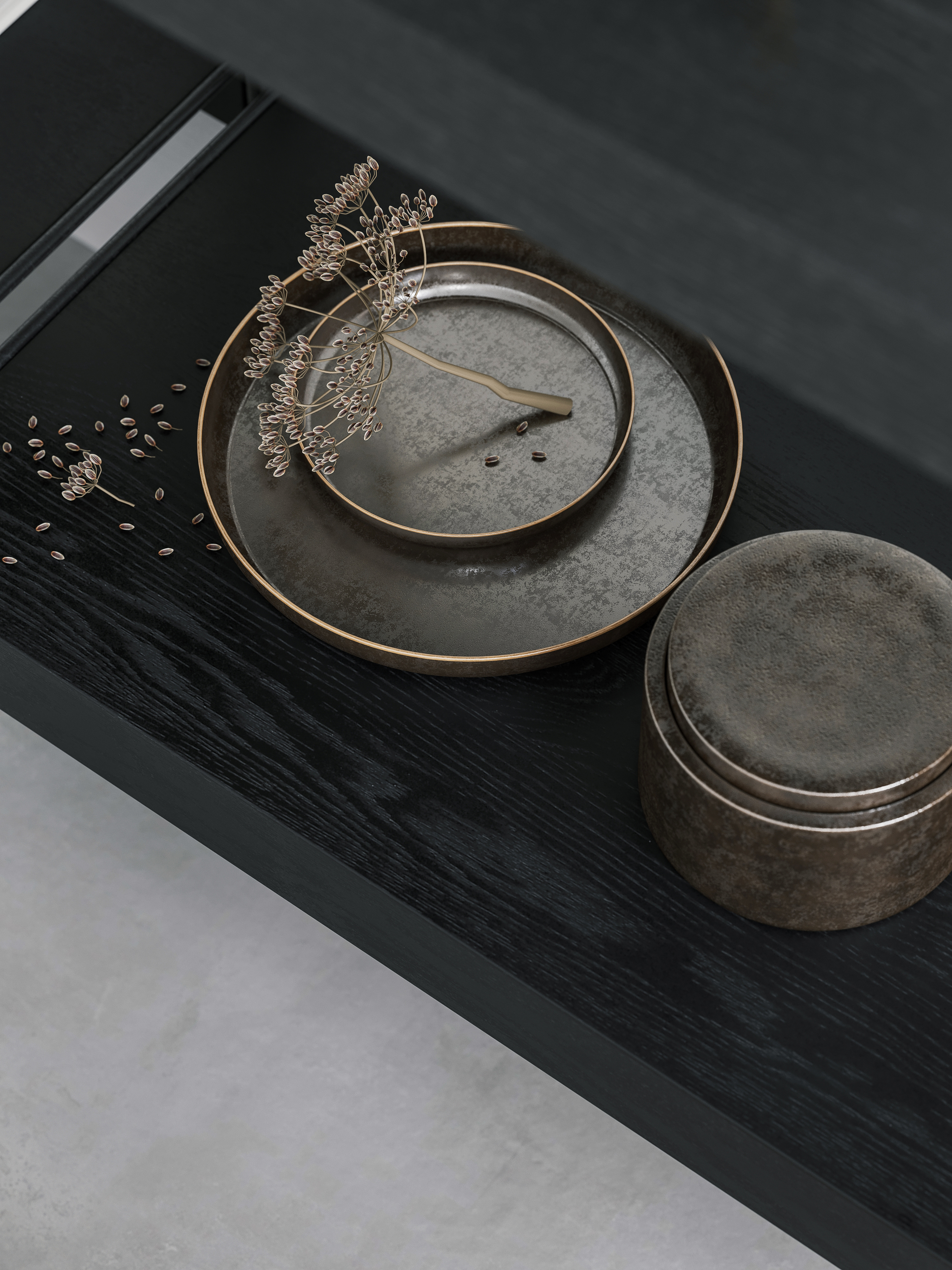 石灰墙与水泥地的艺术碰撞-8