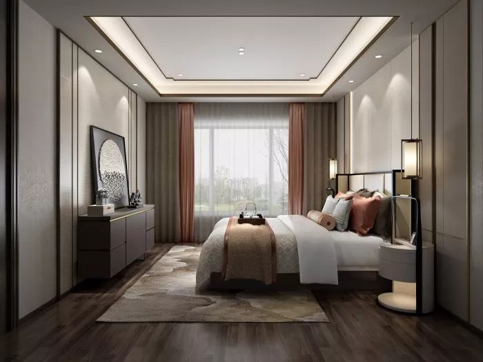 青岛佳源精装楼盘 | 现代轻奢与简约中式设计解读-11