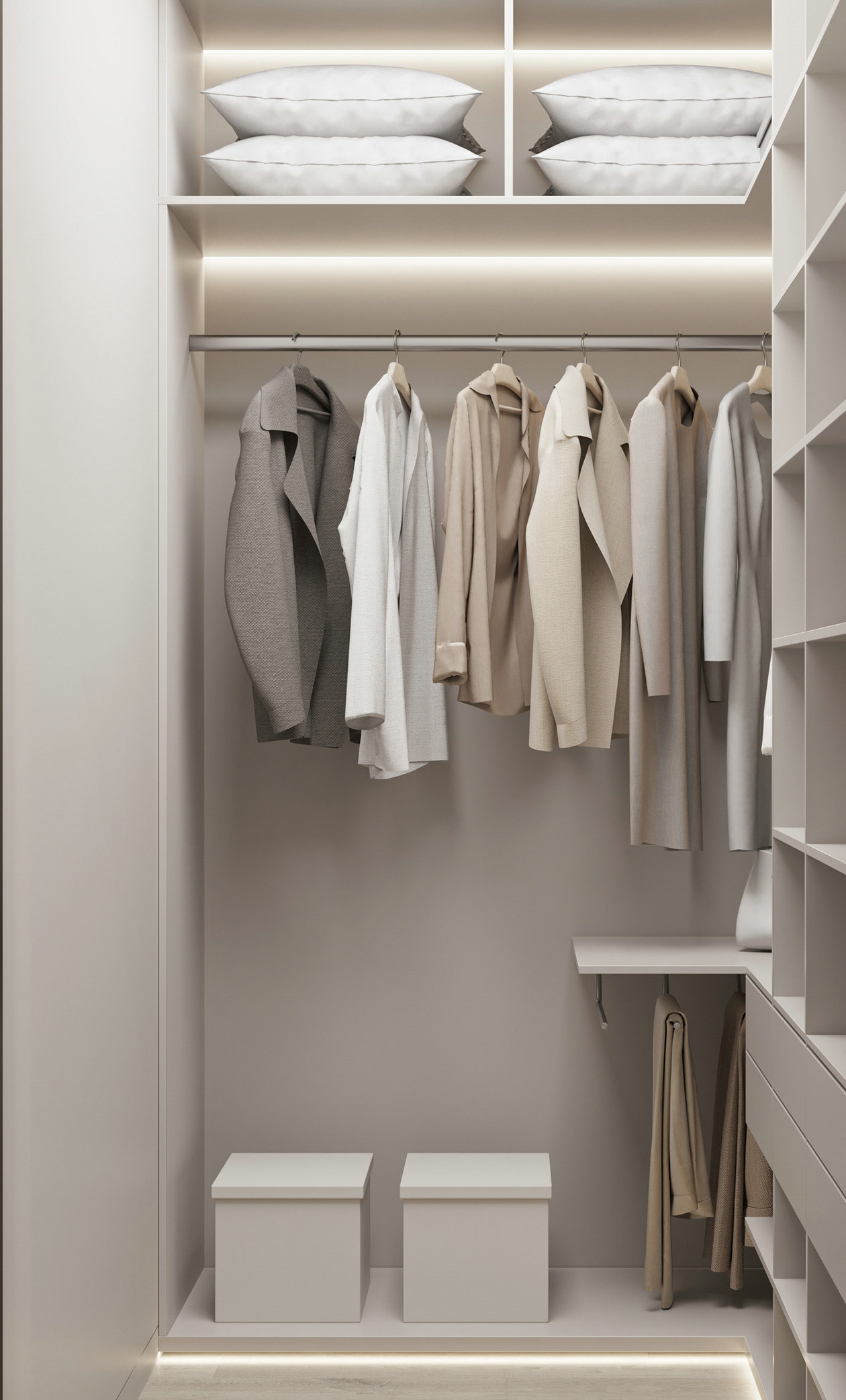 102㎡浅色系住宅设计-10