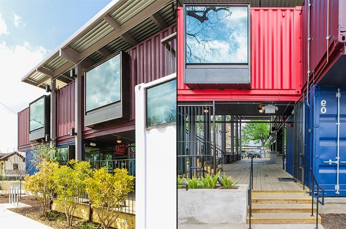 Container Bar（7个集装箱酒吧）丨美国奥斯汀丨North Arrow Studio-3