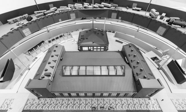 莫斯科运输博物馆（康斯坦丁·梅尔尼科夫车库改造）丨俄罗斯莫斯科丨尤里·格里戈良,AB梅加诺姆-28