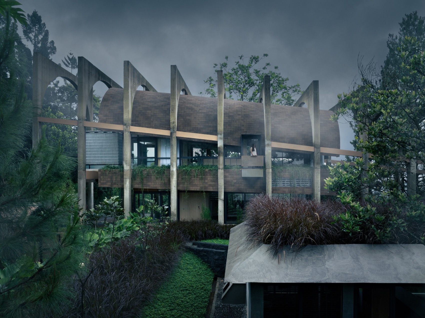 圣殿隧道花园丨印度丨RAD+AR-20