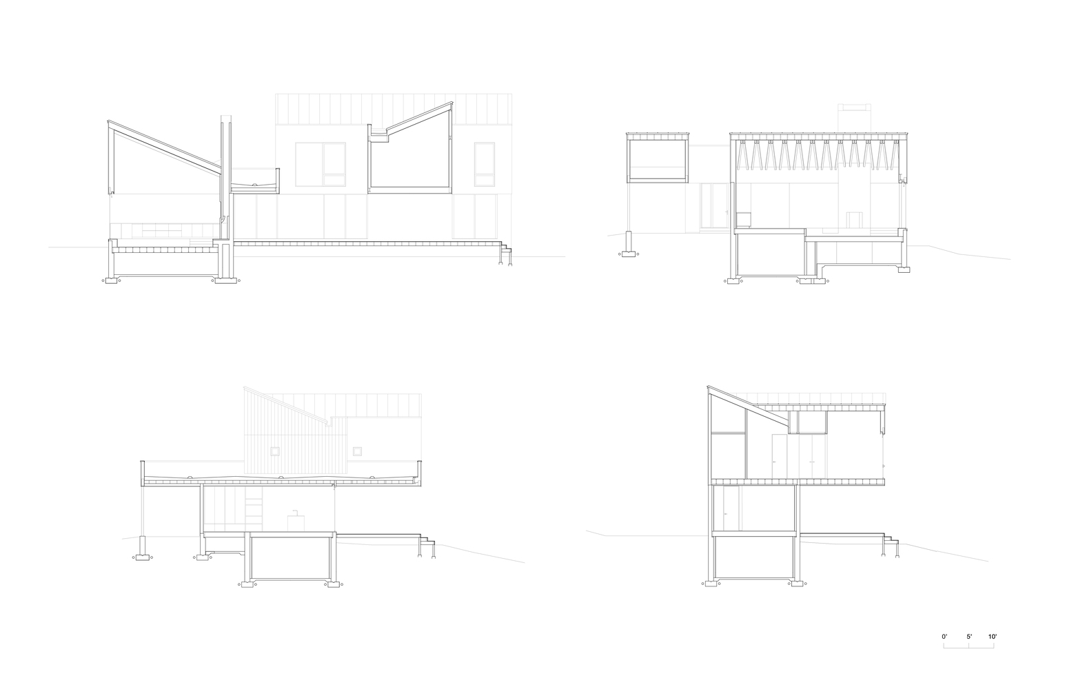 美国 Copake 湖边别墅丨Desai Chia Architecture-32