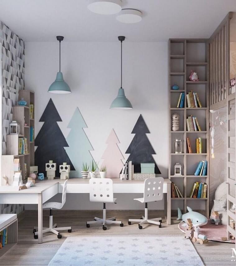 ≡ ➤ Идеи оформления рабочей зоны в детской комнате ⋆ Фабрика мебели «Mamka™» ᐈ Эксперт детского пространства-8