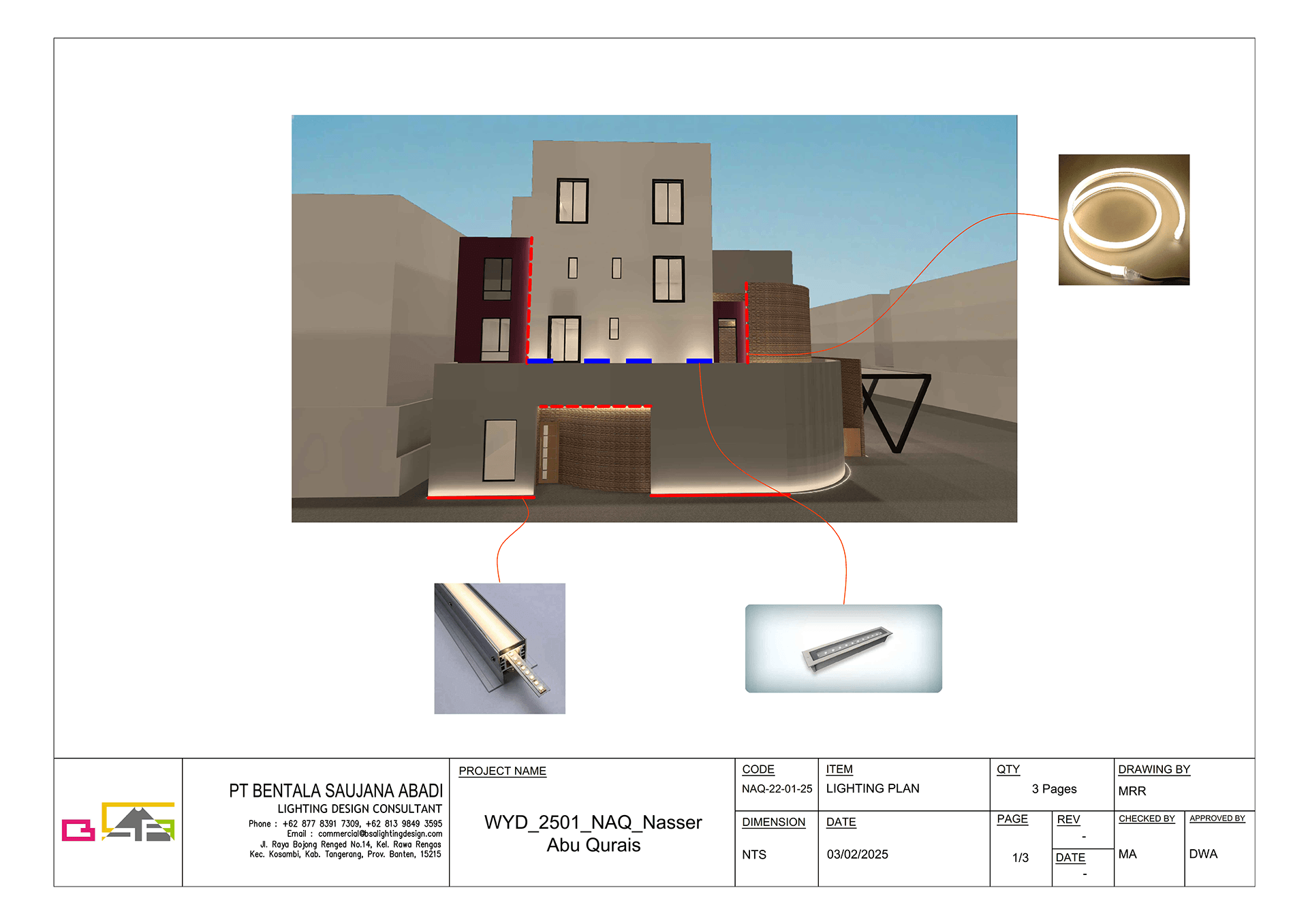 FACADE LIGHTING DESIGN, NAQ - KUWAIT-10