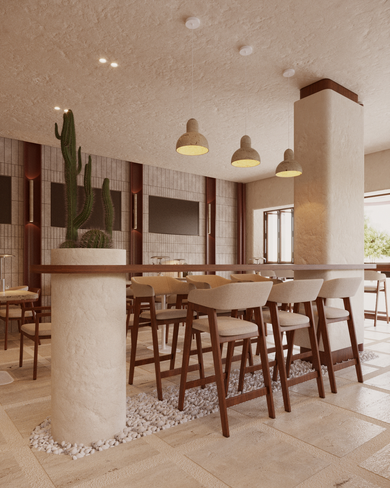 埃里克咖啡馆与餐厅丨埃及开罗丨DEN Projects-9