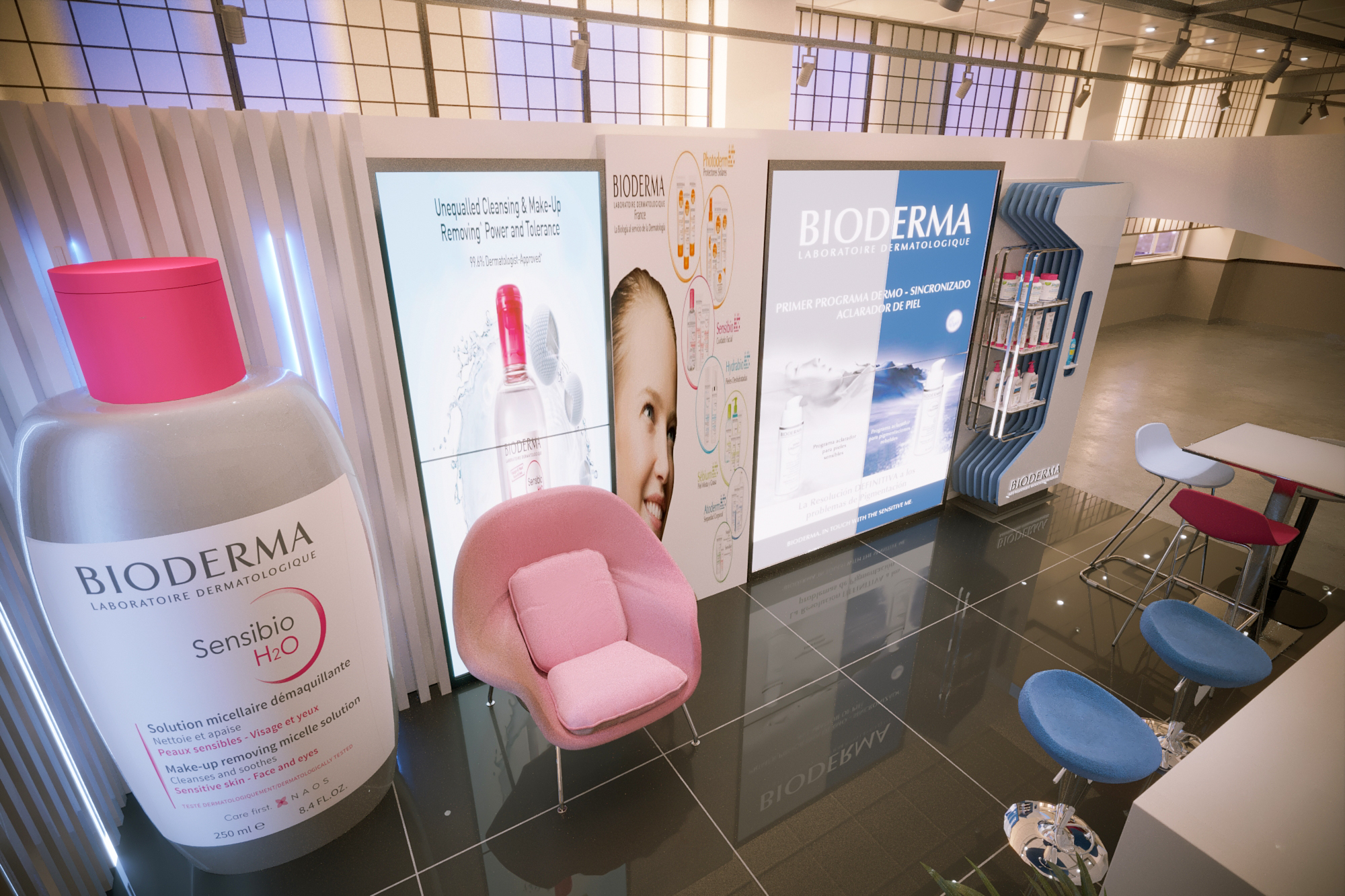 Bioderma Booths 1-5