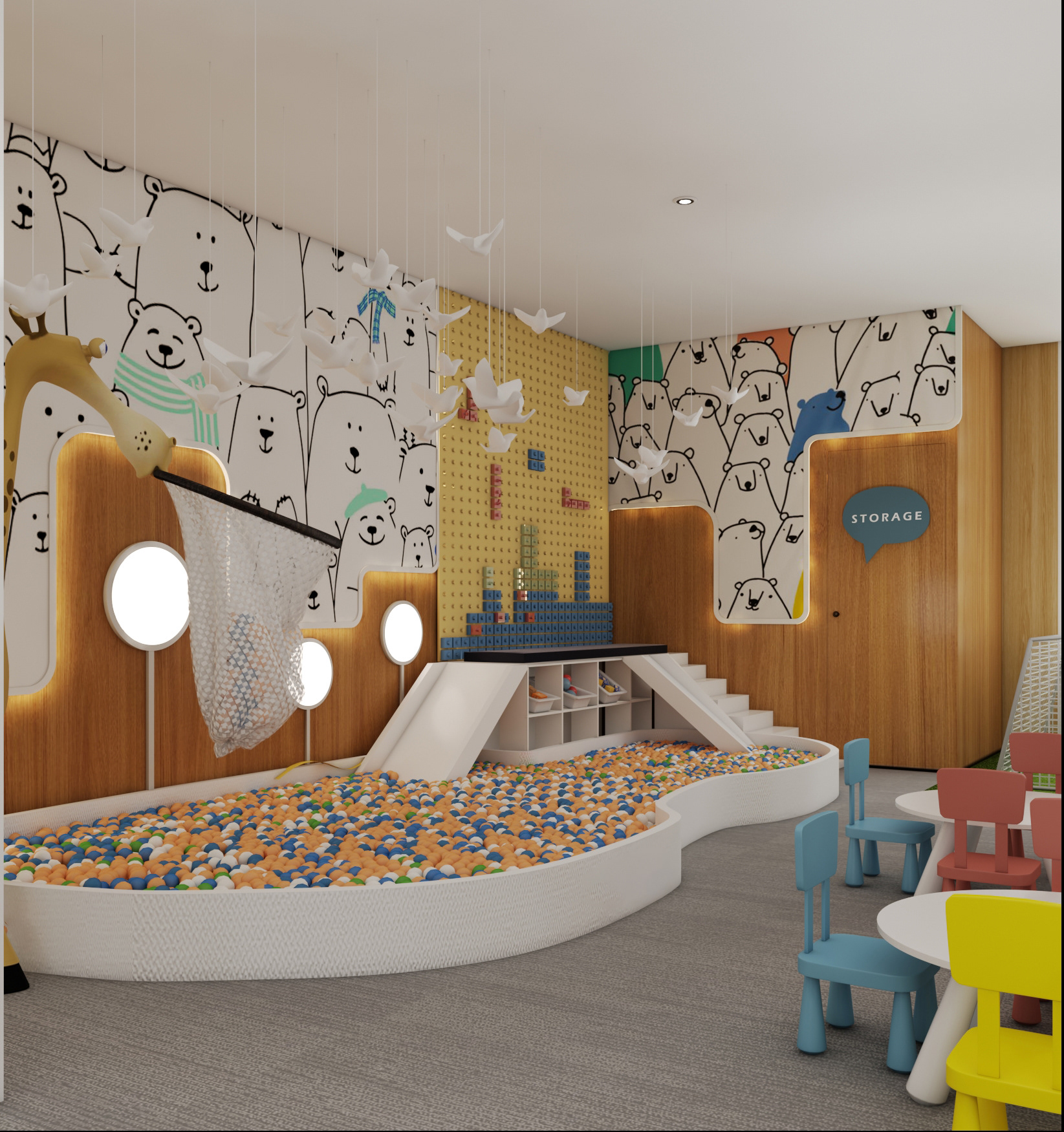 Happy Together Day Care 托儿所设计丨沙特阿拉伯丨DEBO Innovations & Designs 办公室-16