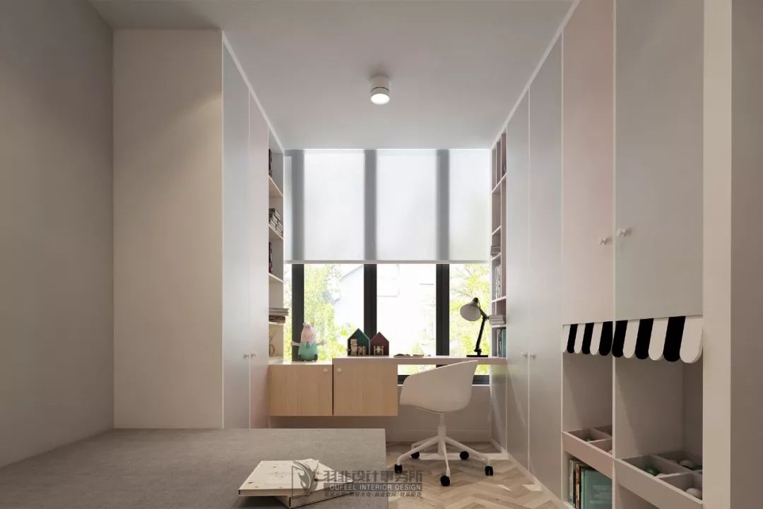 柳州正和城 D 区 96㎡北欧风家居设计——时光的另一面-59