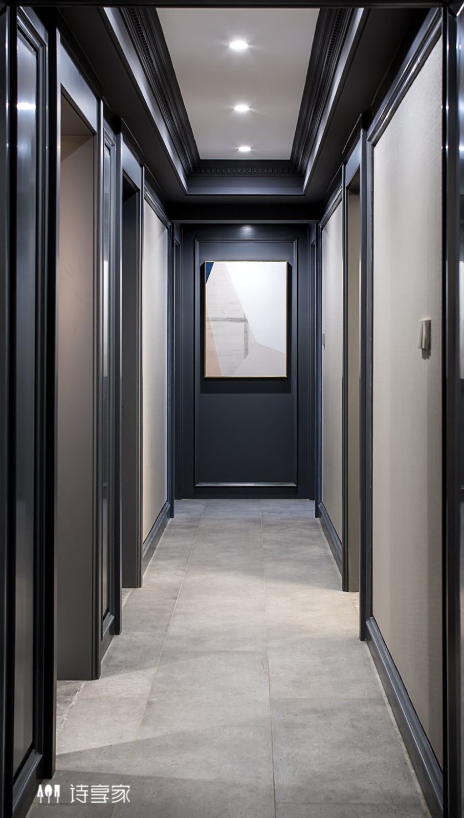 240㎡万科金域蓝湾现代摩登住宅  诗享家设计-29