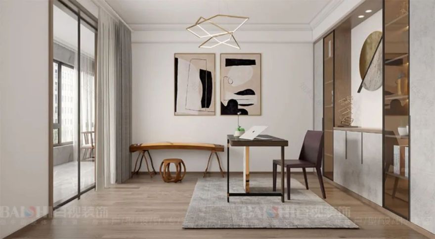 公园天下 150㎡现代轻奢设计,展现生活品质-31