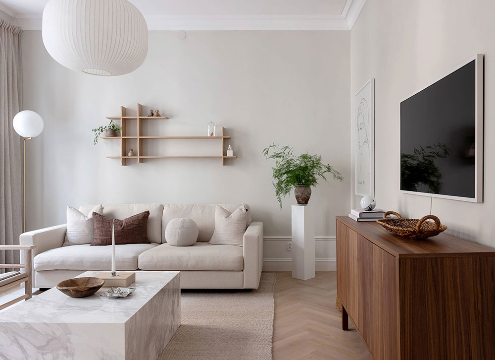 斯德哥尔摩温馨自然的公寓设计-9