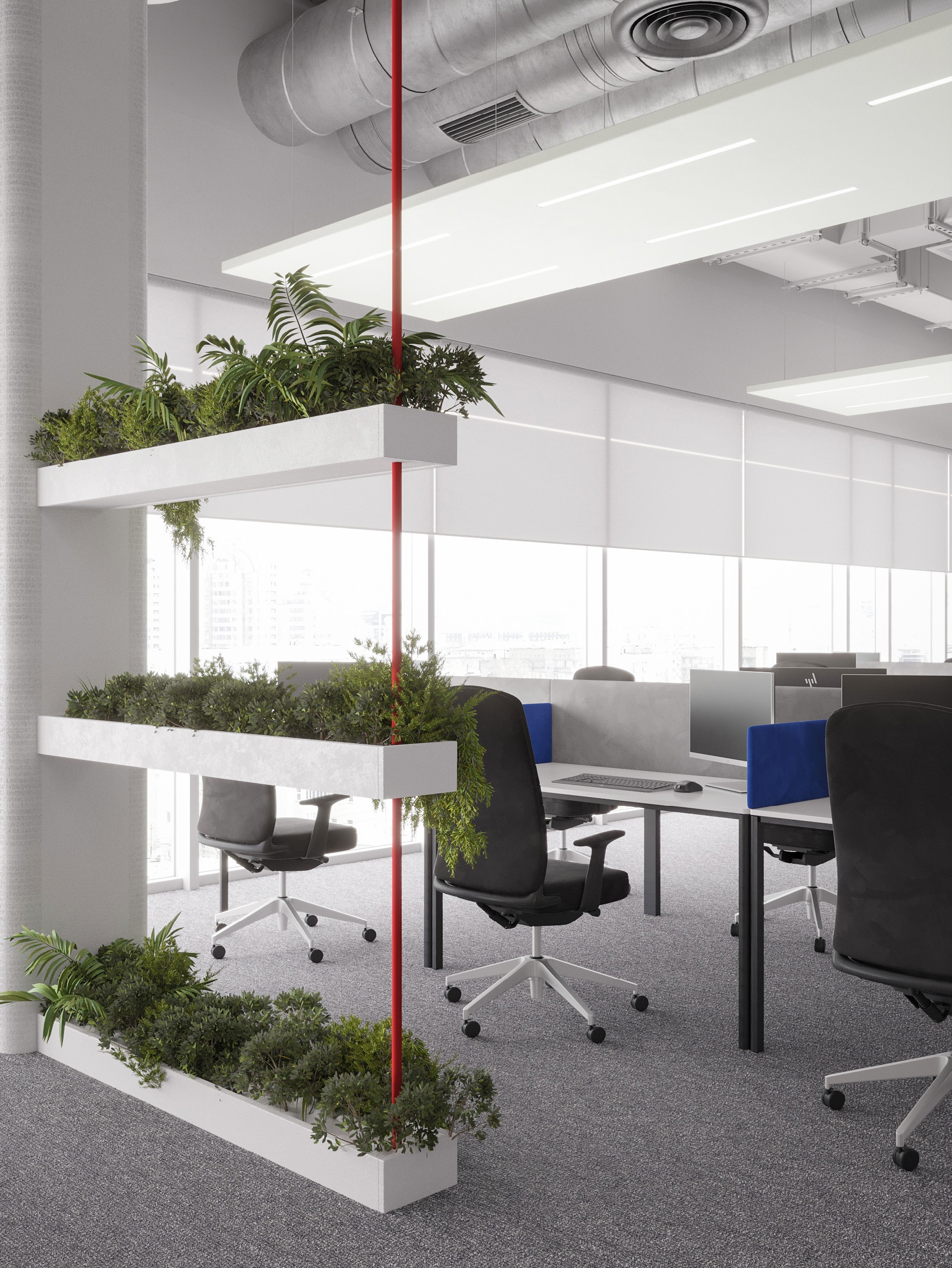 开放办公区丨Sovcombank. Conceptual Design-3