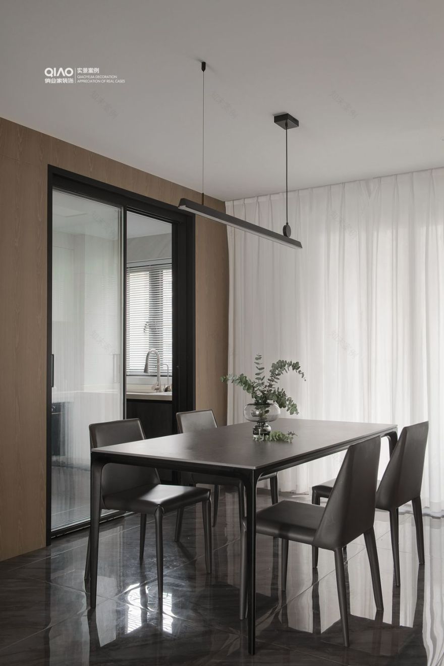 昱湖壹号现代简约风装修案例丨中国重庆丨重庆俏业家装饰-34